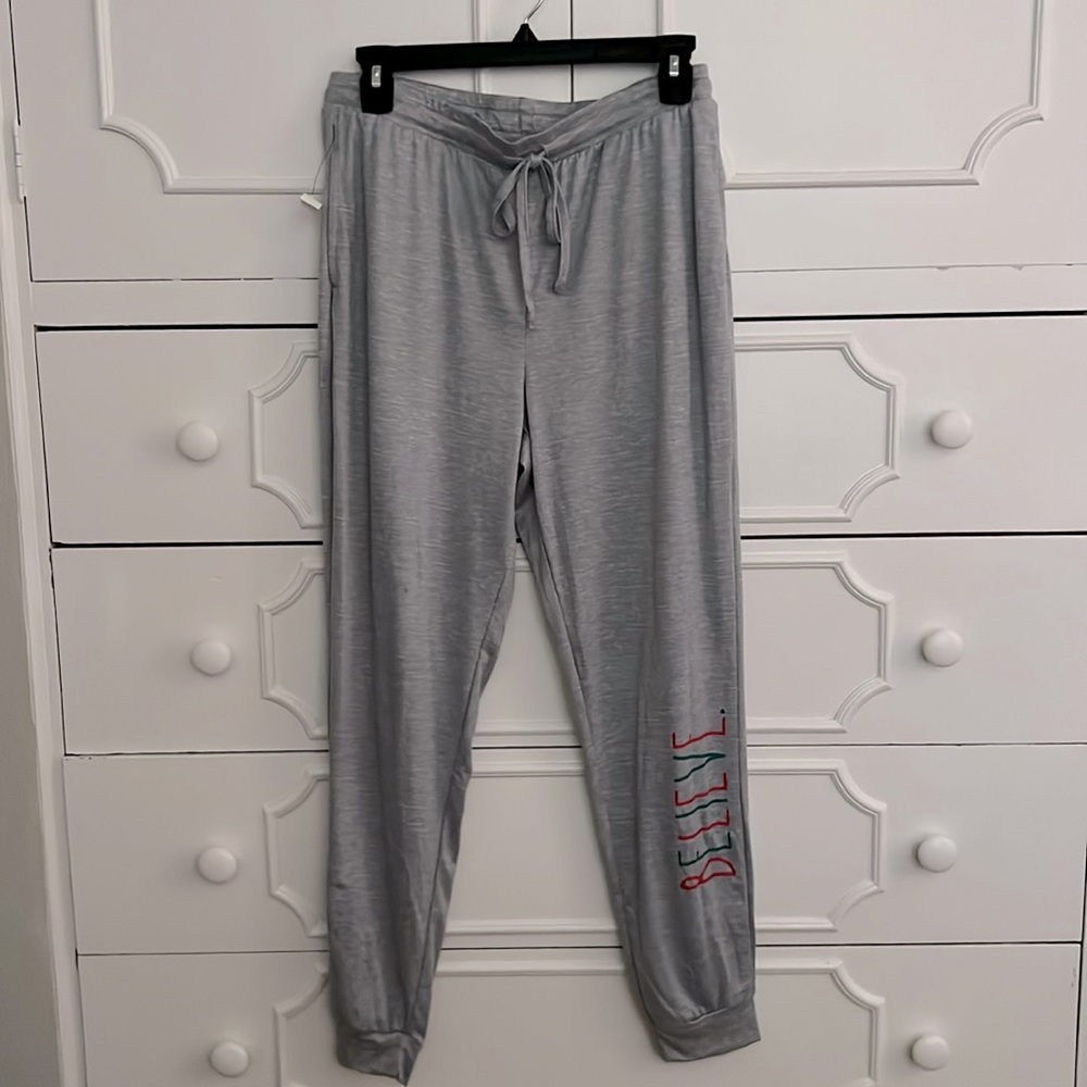NWT Rae Dunn Christmas Pajama Pants Size M